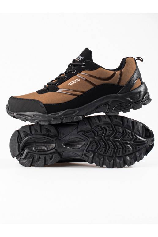  sportiniai batai trekkingowe rudos spalvos DK