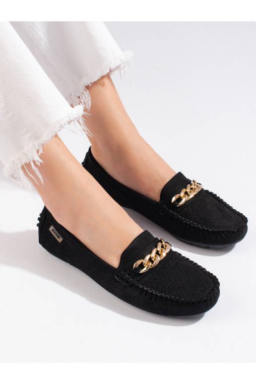 su aužūro elementais  mokasinai su dekoratyvine grandinėle shelovet  su aužūro elementais  mokasinai su dekoratyvine grandinėle shelovet