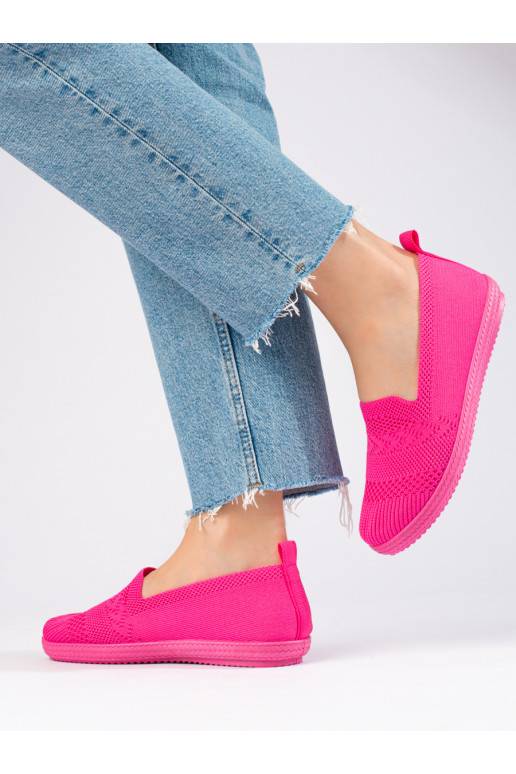 tekstiliniai  Moteriški batai Shelovet rožinės spalvos tekstiliniai  Moteriški batai Shelovet rožinės spalvos