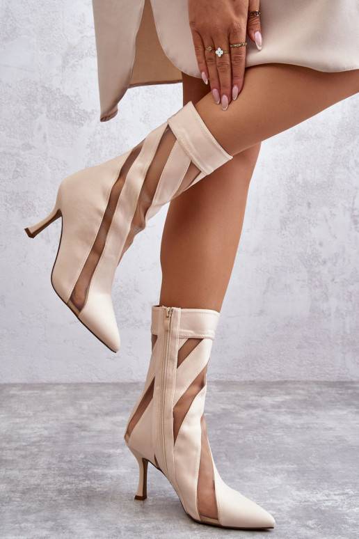 Smėlio spalvos aulinukai Deyna su... Smėlio spalvos aulinukai Deyna su...