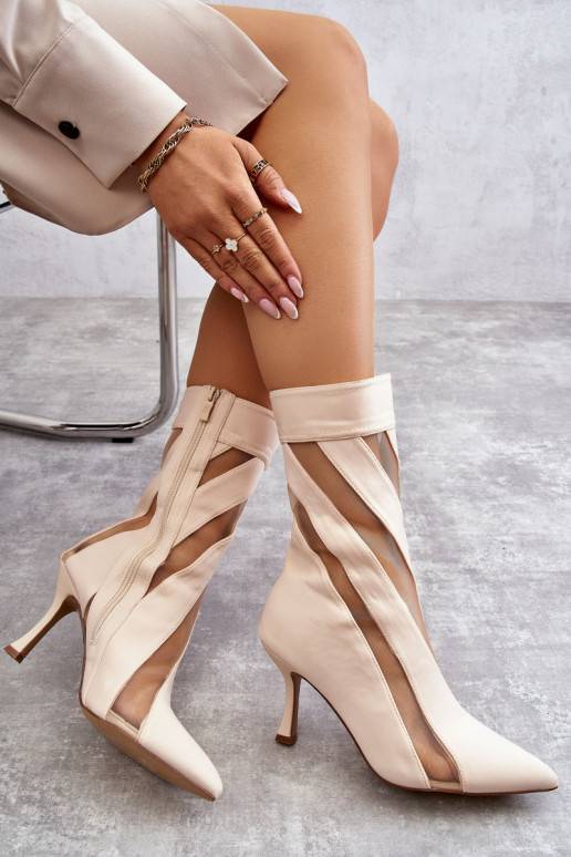 Smėlio spalvos aulinukai Deyna su... Smėlio spalvos aulinukai Deyna su...