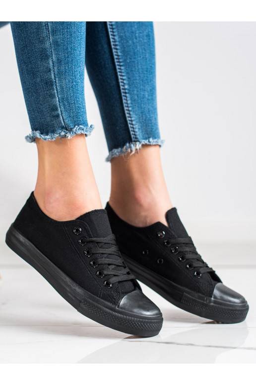  juodos spalvos Moteriški batai Shelovet