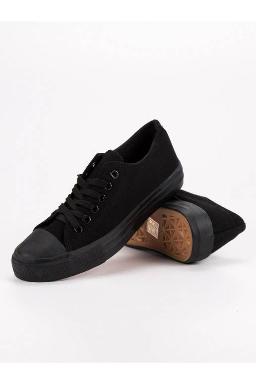  juodos spalvos Moteriški batai Shelovet