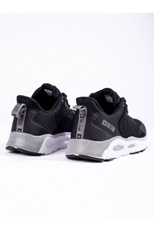  juodos spalvos sportiniai batai BIG STAR LL174096 Memory Foam