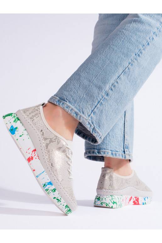   moteriški pusbačiai z kolorową platformą Shelovet