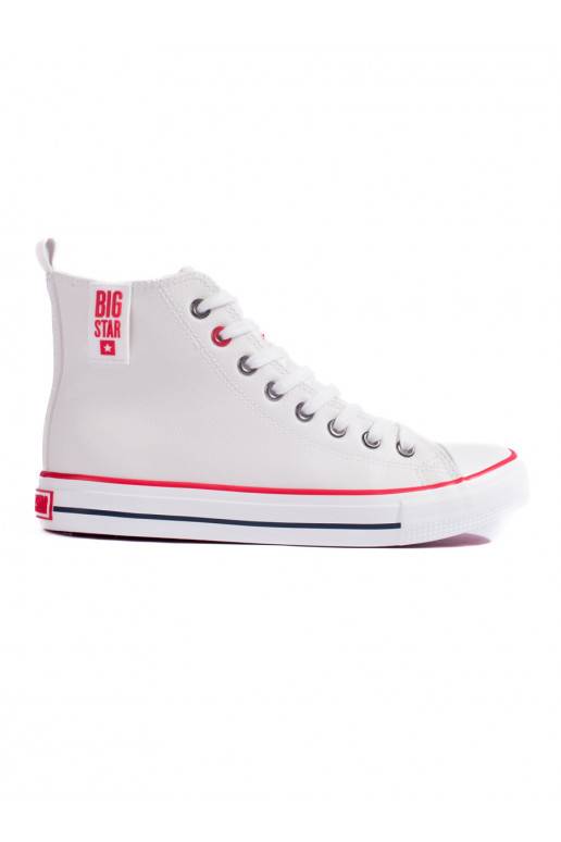  baltos spalvos Moteriški batai BIG STAR JJ274132