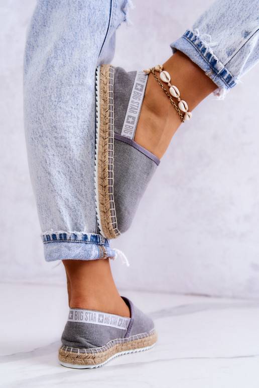 Medžiaginės espadrilės Įsispiriamo... Medžiaginės espadrilės Įsispiriamo...