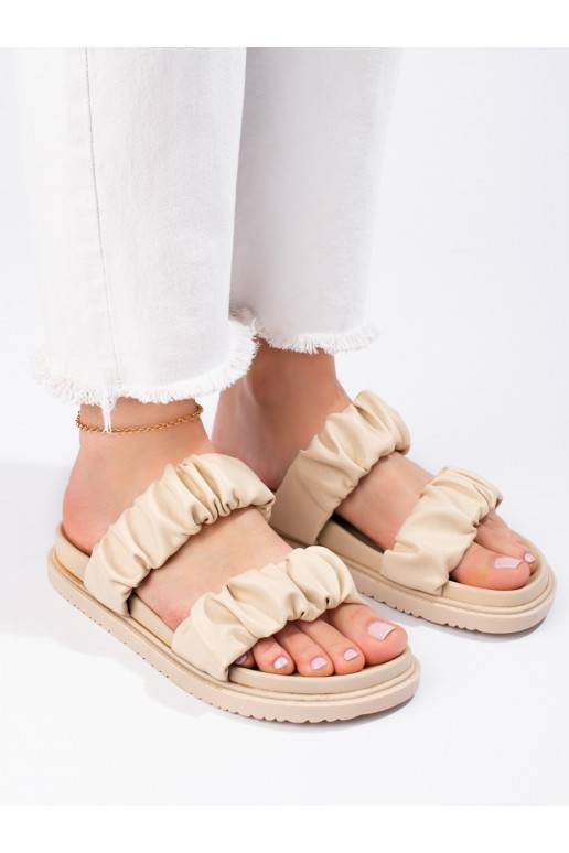 smėlio spalvos Šlepetės    Shelovet