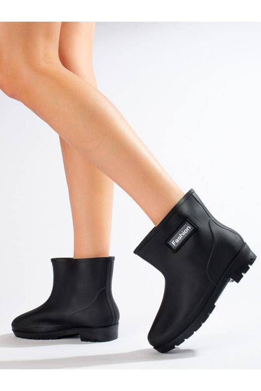  guminiai batai Shelovet juodos spalvos