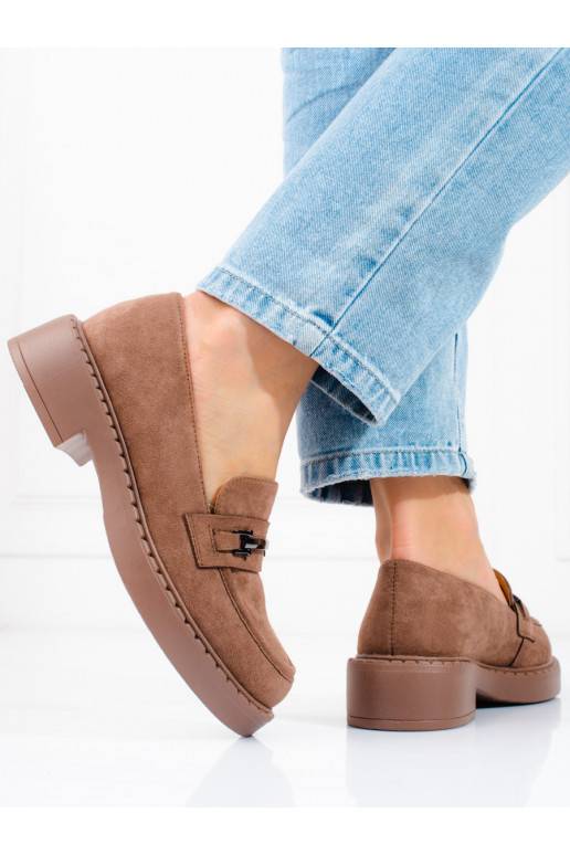 Rudos spalvos mokasinai Potocki su... Rudos spalvos mokasinai Potocki su...