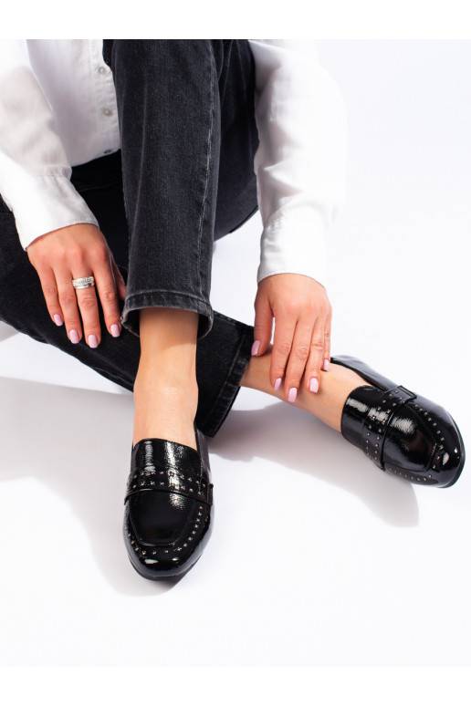 moteriški pusbačiai Shelovet iš lakuotos eko odos