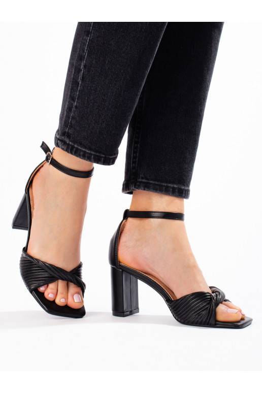 Juodos spalvos sandalai   Shelovet 