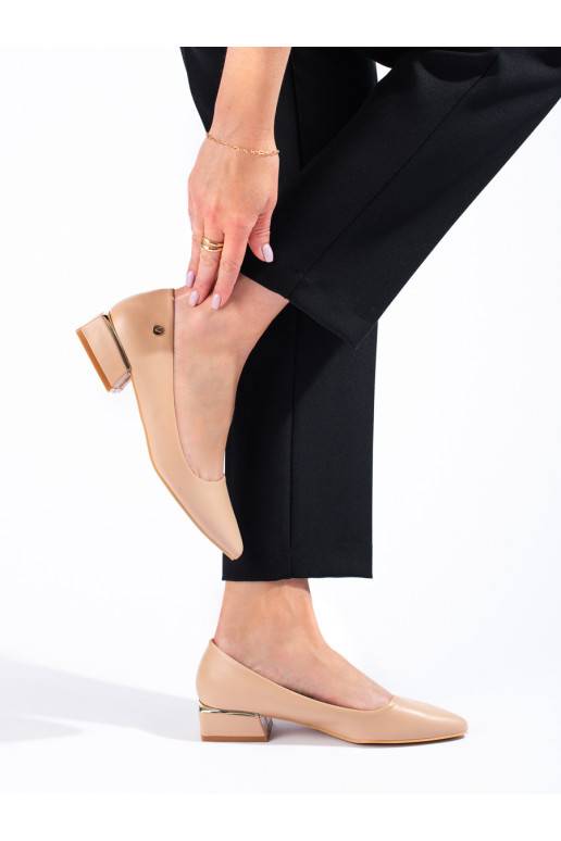 iš zomšos  balerinos žemu kulniuku  Vinceza