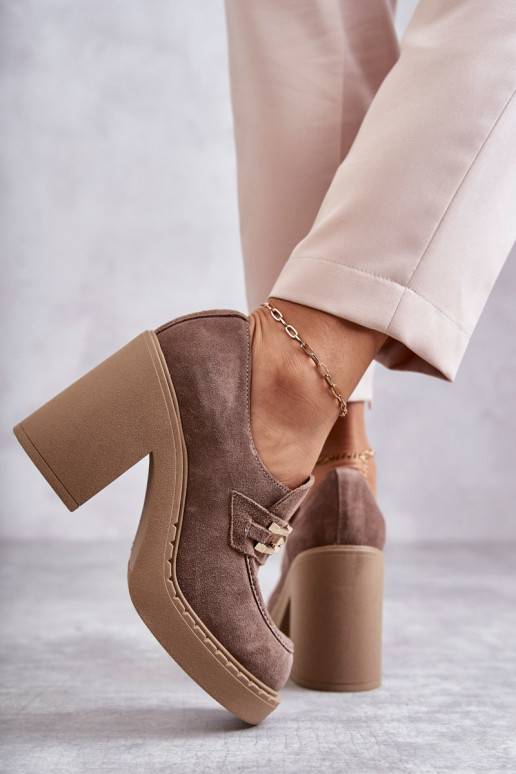 Smėlio spalvos zomšiniai batai Jaime... Smėlio spalvos zomšiniai batai Jaime...