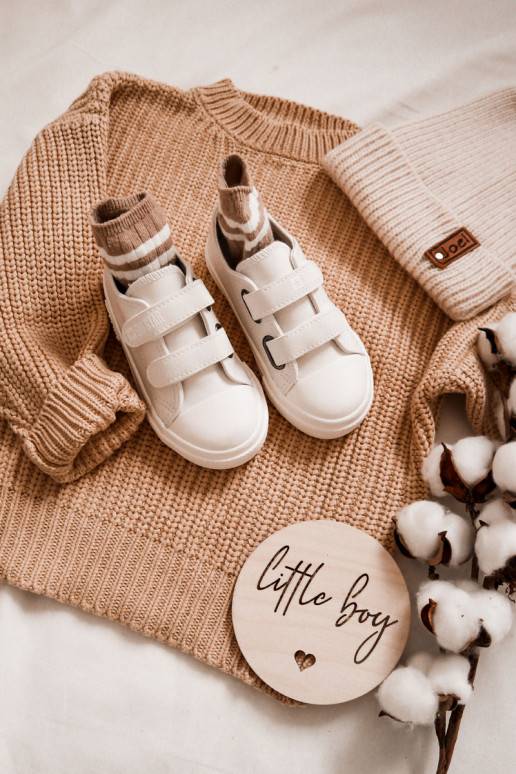 Vaikiški baltos spalvos laisvalaikio...