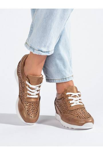 su aužūro elementais Sneakers batai modelio batai  Shelovet rudos spalvos 2