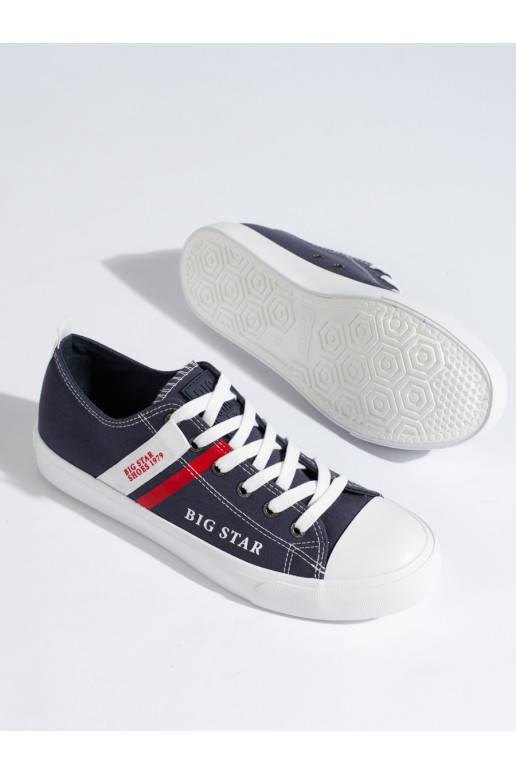 tamsiai mėlynos spalvos  batai BIG STAR LL174006