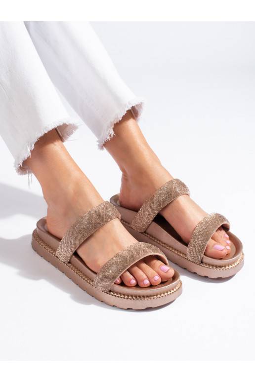  Šlepetės   su masyviu kulnu Shelovet