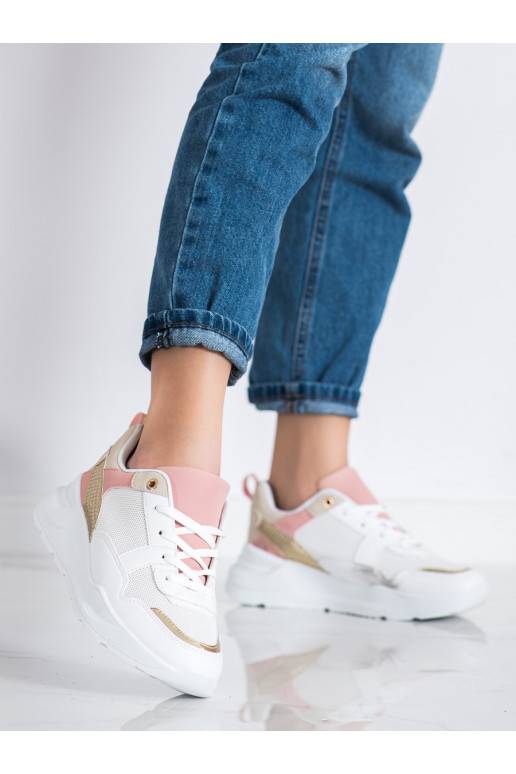 Moteriški laisvalaikio batai Shelovet baltos spalvos 