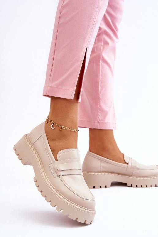 Mokasinai smėlio spalvos Big Star Mokasinai smėlio spalvos Big Star