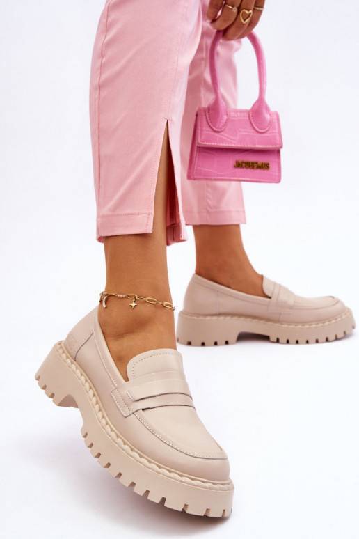 Mokasinai smėlio spalvos Big Star Mokasinai smėlio spalvos Big Star