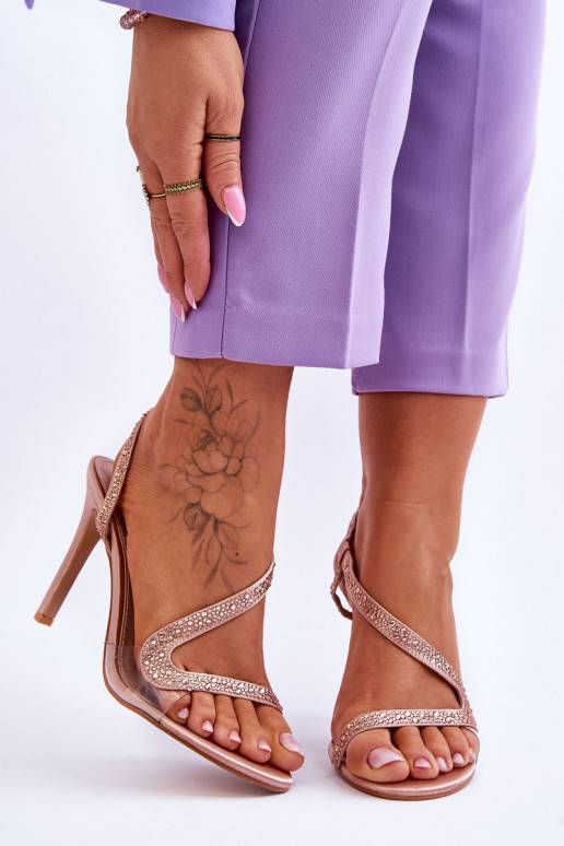 Elegantiško stiliaus sandalai su...