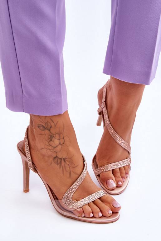 Elegantiško stiliaus sandalai su...