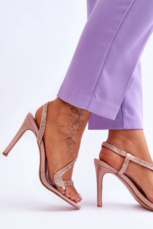 Elegantiško stiliaus sandalai su...