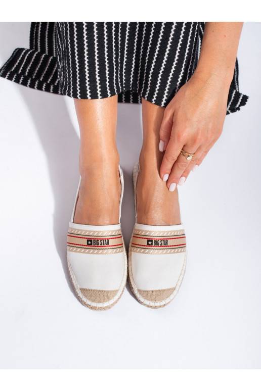 baltos spalvos  espadrilės BIG STAR LL274893