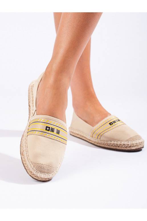 smėlio spalvos  espadrilės BIG STAR LL274895