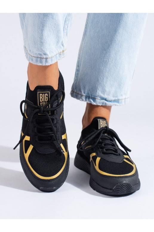 Moteriški laisvalaikio batai Big Star JJ274A195 juodos-żółte