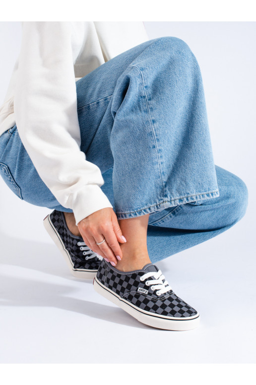 Juodos ir-pilkos spalvos batai  Shelovet Juodos ir-pilkos spalvos batai  Shelovet