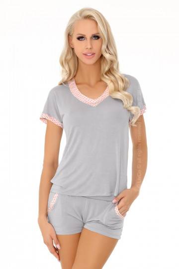 Pižama 126301 Livia Korsetasti Fashion