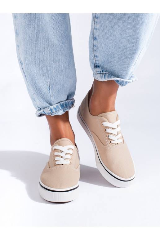 smėlio spalvos Moteriški batai Shelovet