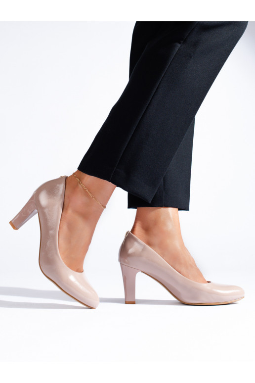  aukštakulniai ant kulno smėlio spalvos Shelovet