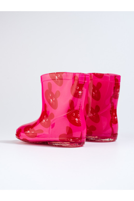 Vaikiški rožinės spalvos kalosze w  Shelovet