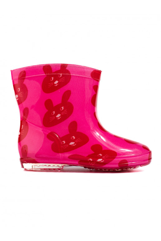 Vaikiški rožinės spalvos kalosze w  Shelovet