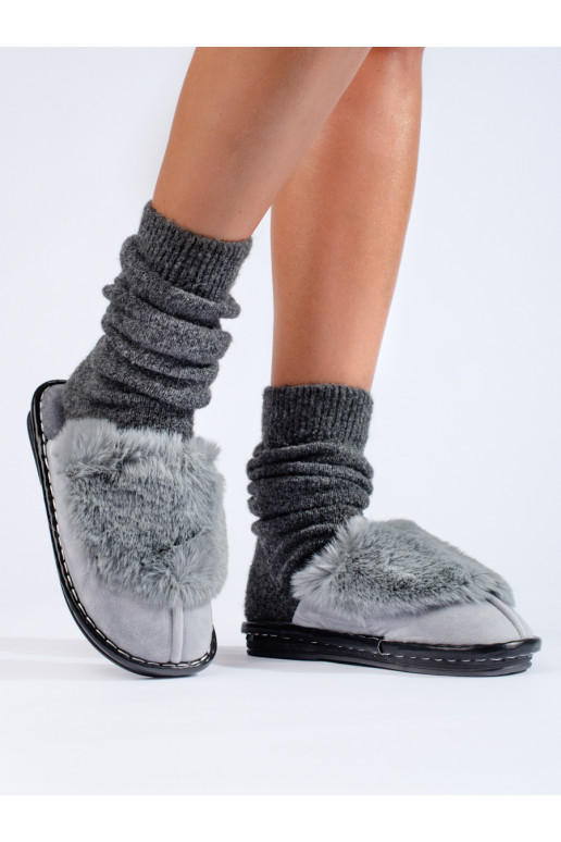  pilkos spalvos  kapcie Shelovet