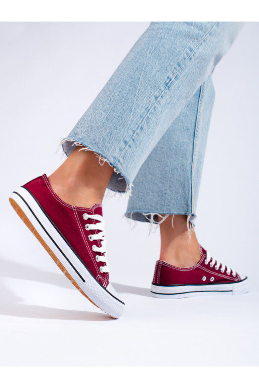  bordinės spalvos Moteriški batai Shelovet