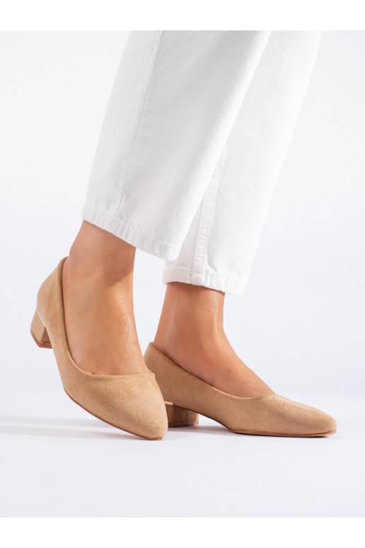  aukštakulniai žemu kulniuku Shelovet smėlio spalvos