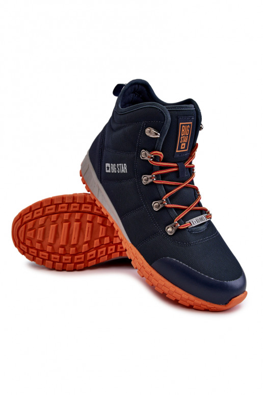 Tamsiai mėlyni vyrams žygio batai... Tamsiai mėlyni vyrams žygio batai...