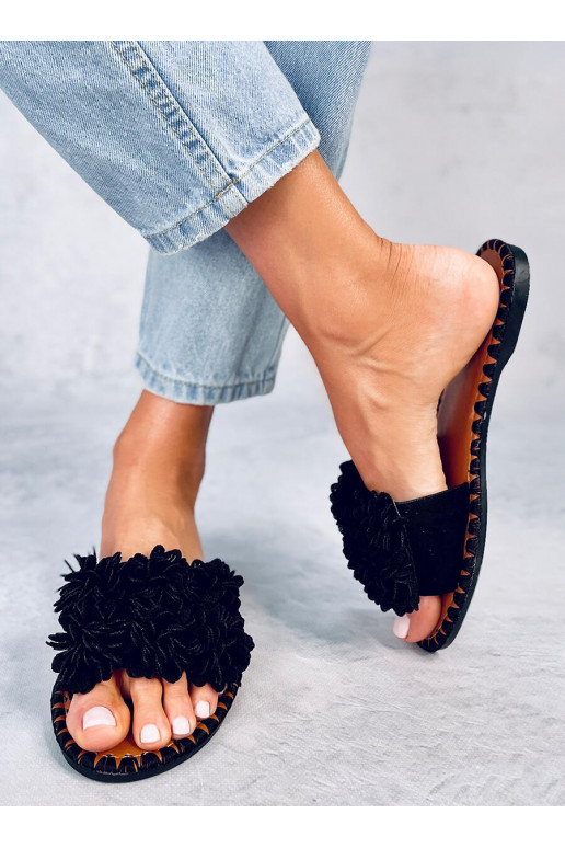 Moteriškos šlepetės PRIMA BLACK