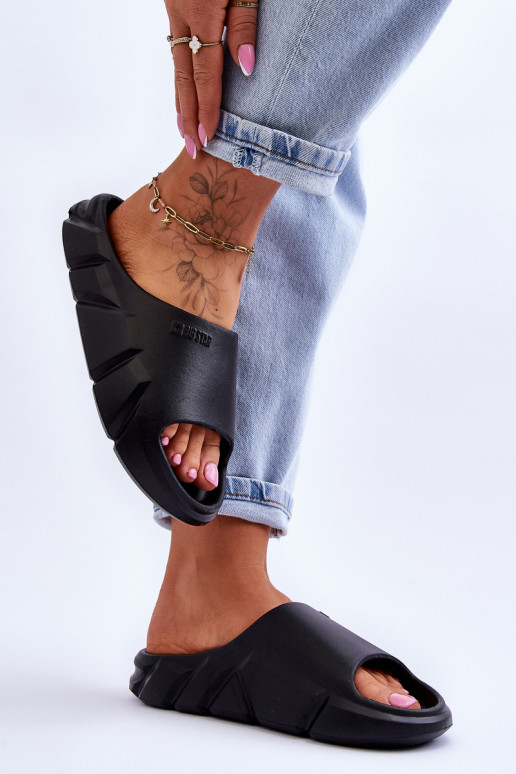 Lengvos šlepetės Big Star juodos spalvos