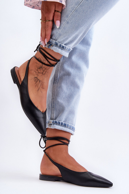 Balerinos su kaspinėliais juodos...