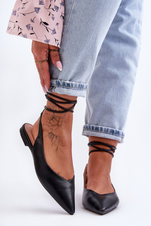 Balerinos su kaspinėliais juodos...