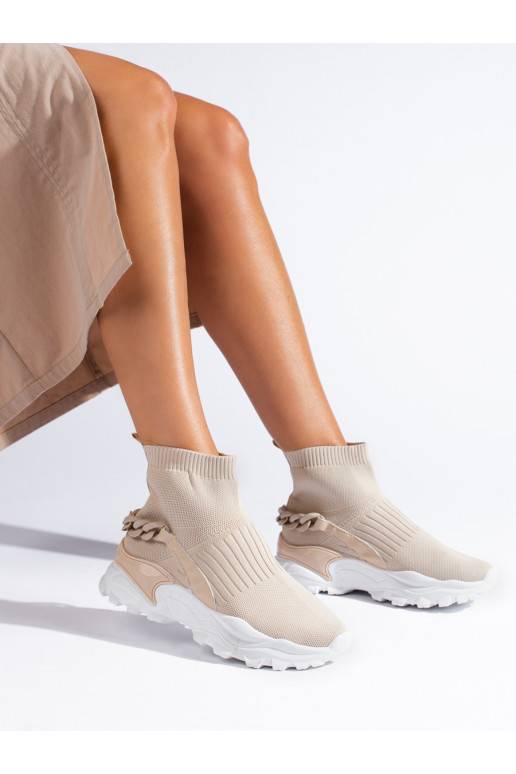 Moteriški laisvalaikio batai  Shelovet smėlio spalvos