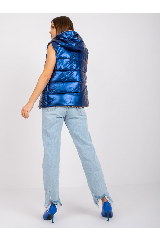 Mėlyna apverčiama Addison liemenė su...