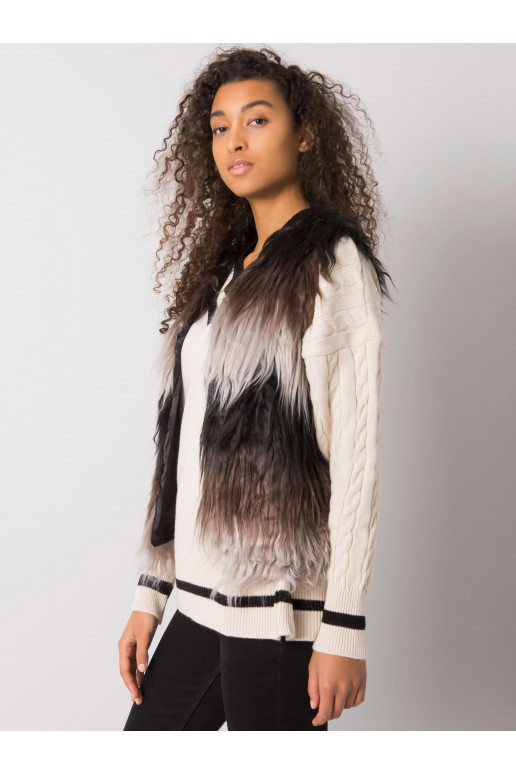 Romi moteriška juoda pilka kailio...