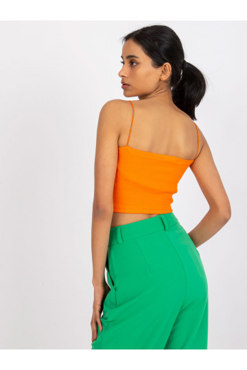 Oranžinė crop top su... 2