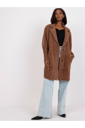 Rudas moteriškas alpakų...